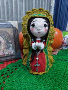 Amigurumis - Virgen de Guadalupe